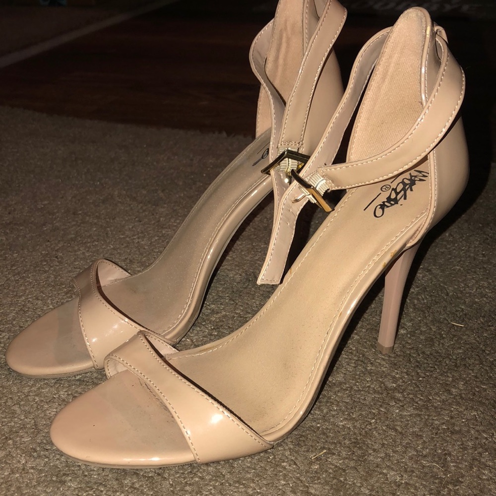 Ankle strap heels